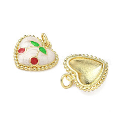 Латунь эмаль подвески&nbsp;KK-L243-16G