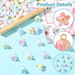 90шт 9 стиля акриловые подвески&nbsp;PALLOY-CJ00072