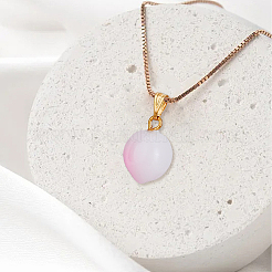 100 шт. подвески из непрозрачного стекла&nbsp;GLAA-DC0001-25