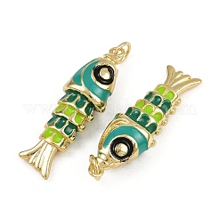 Латунь эмаль подвески&nbsp;KK-L241-23G