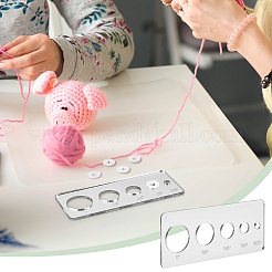 Акриловый безопасный инструмент для вставки глаз для изготовления игрушек&nbsp;TOOL-WH0127-45D