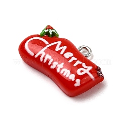 Рождественские подвески из непрозрачной смолы&nbsp;LS-CRES-D314-02P-04