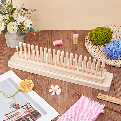 Прямоугольный деревянный ткацкий станок комплект&nbsp;TOOL-WH0155-192