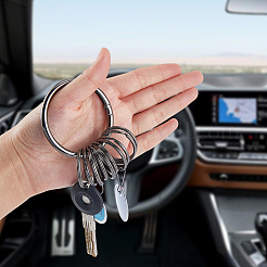 Железные застежки-брелки&nbsp;FIND-SP0003-72B