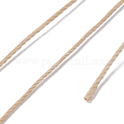 Круглая вощеная нить из полиэстера&nbsp;YC-D004-02E-138