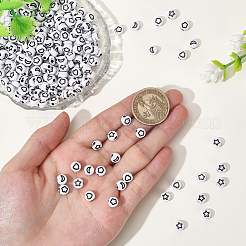 600 шт. Непрозрачные акриловые бусины&nbsp;OACR-PA0001-27