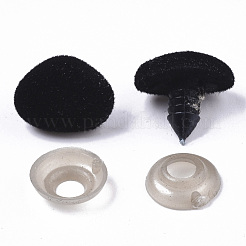 Флокированные пластиковые кабошоны для поделок своими руками&nbsp;DIY-Q015-06A-01