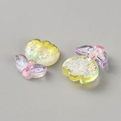 Прозрачного акрилового кабошонов&nbsp;TACR-SZC0001-04A