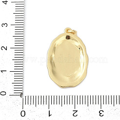 Латунь эмаль подвески&nbsp;KK-U068-13F-04G