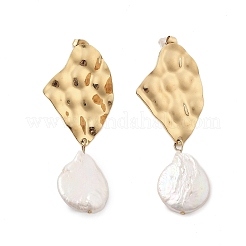 Серьги-гвоздики из нержавеющей стали 304&nbsp;EJEW-F354-02G