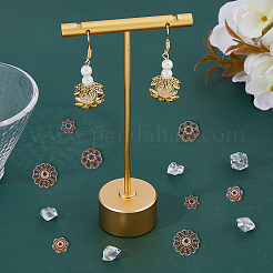 320 шт. 4 стиля колпачков из сплава тибетского стиля FIND-DC0003-94