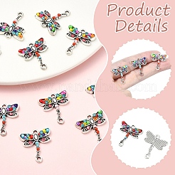 10 шт. соединительные звенья типа «стрекоза» из сплава&nbsp;FIND-YW0010-53