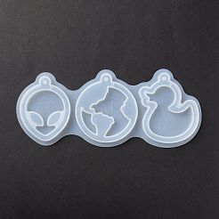 Силиконовые Молды для подвески в форме утки&nbsp;DIY-E036-11