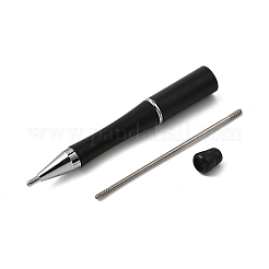 АБС-пластик нейл-арт стразы палочки для бисероплетения ручки&nbsp;AJEW-C040-03G