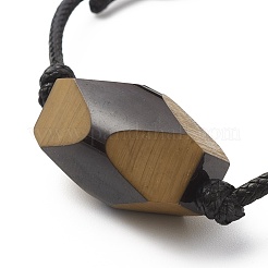 Акриловые овальные браслеты из бисера&nbsp;BJEW-JB08545-01