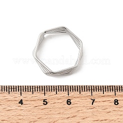 5 шт. открытые манжеты из нержавеющей стали 304 для женщин&nbsp;RJEW-K313-02P