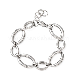 Браслеты-цепочки из нержавеющей стали 304 для женщин&nbsp;BJEW-K293-05P