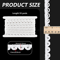10 ярд хлопкового кружева для отделки&nbsp;OCOR-PH0007-18B-02
