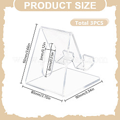 3шт акриловые держатели для мобильных телефонов&nbsp;AJEW-FG0007-97