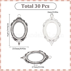 30 шт. подвеска из сплава с кабошоном&nbsp;FIND-SC0009-22