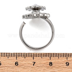 Dasiy вращающиеся открытые манжетные кольца для женщин&nbsp;LS-RJEW-C118-06P