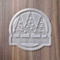 Рождественская серия кольцо тег силиконовые Молды&nbsp;LS-SIL-B075-02A