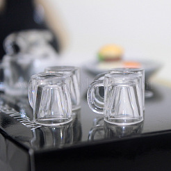 Мини чашка из смолы с ручкой&nbsp;LS-BOTT-PW0001-198