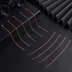 10 шт. латунные серьги-гвоздики&nbsp;KK-BBC0002-60