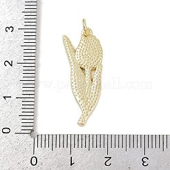 Латунь эмаль подвески&nbsp;KK-P323-02A-G