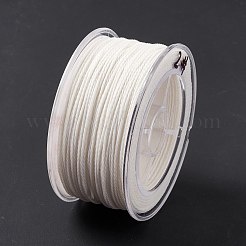 Круглый вощеный полиэфирный шнур&nbsp;YC-C001-01A-02