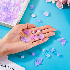 100 г акриловые бусины&nbsp;OACR-TA0002-90B