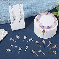 160 шт. 2 цвета подвески из сплава в тибетском стиле&nbsp;FIND-SC0017-58