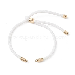 Изготовление браслета-слайдера из круглого нейлонового витого шнура диаметром 3 мм&nbsp;AJEW-JB01467