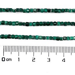 Природного малахита бисер нитей&nbsp;LS-G-C009-B24-01