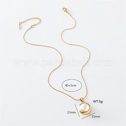 3 шт. элегантные круглые подвески из нержавеющей стали с имитацией белого жемчуга для женщин&nbsp;CF2147