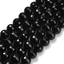 Бусины из натурального черного оникса&nbsp;G-C280-B01-10mm