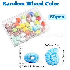 50 шт. фарфоровые керамические бусины ручной работы&nbsp;PORC-PA0001-16