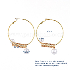 (продажа фабрики ювелирных изделий) латунные серьги-кольца&nbsp;EJEW-JE03939