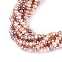 Нити из натурального культивированного пресноводного жемчуга&nbsp;PEAR-N025-01B