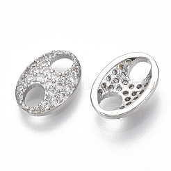 Латунные микропаве из кубического циркония&nbsp;KK-S356-054P-NF