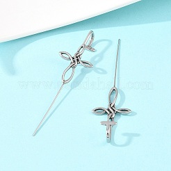 Серьги-крючки Viking Knot из нержавеющей стали 316&nbsp;AJEW-C044-19AS