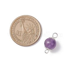 6 шт. 6 стиля: натуральный крашеный зеленый тигровый глаз&nbsp;PALLOY-JF04272