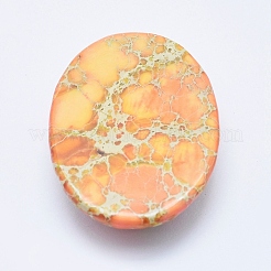 Натуральный регалит / имперская яшма / морские отложения яшма кабошоны&nbsp;G-E444-06C