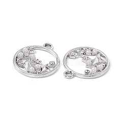 Сплава кристалла горный хрусталь подвески&nbsp;ALRI-K049-12P