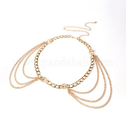 Многослойные цепочки для талии и живота из сплава с кисточками для женщин&nbsp;FS-WG6A682-01