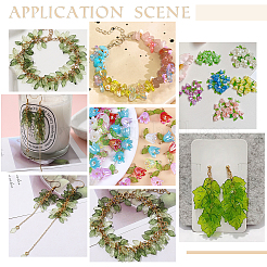 600 шт. 6 стиля прозрачных акриловых подвесок&nbsp;TACR-ME0001-07