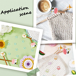 4 шт. 2 стиля силиконовые бусины в виде овец и коров&nbsp;DIY-SC0023-94