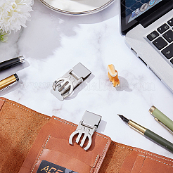 2 шт. зажимов для денег из нержавеющей стали и сплава&nbsp;AJEW-WR0003-09A