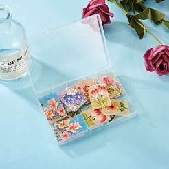 22 шт. 11 стильные акриловые подвески с тиснением и принтом&nbsp;MACR-CW0001-11