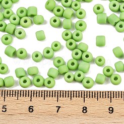 Матовые непрозрачные стеклянные бусины 6/0 шт.&nbsp;SEED-R029-4mm-A03